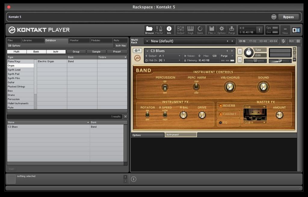 Native Instruments Kontakt 5 Player (you can choose your favorite). Its editor window is shown below: 3. Give your plugin a custom name.