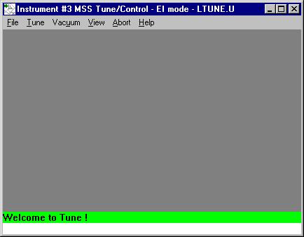 The MSD Tune/Control Menu MSD Tune Window Menus The Tune Window has both "Short" and "Full" menu views.