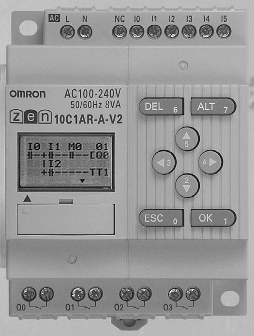 12. Specifications for Button Input Bits (Only for Standard LCD-type, Economy-type, and Communications-type CPU Units) The operation buttons are used to perform operations for input bits.