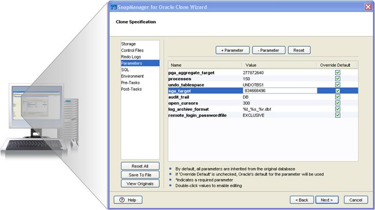 Lab Validation: NetApp SnapManager for Oracle 16 Figure 17.