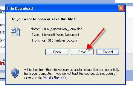 for navigating to where you want to save the file.