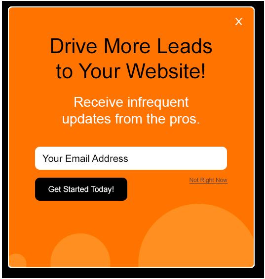 Quick Win #1: Grow Your Email List Run a remarketing campaign and drive visitors back to an irresistible offer that is only available providing an email Request an email in