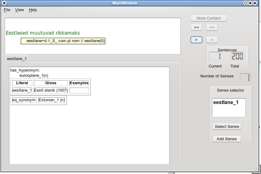 Figure 4: Screenshot of Kykap program. This application is built using the eurown module. Python 2.6 (r26:66714, Feb 3 