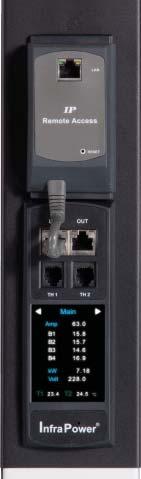 < 1.4 > IP Dongle Installation IP Dongle Access to 16 PDU Levels Patented IP Dongle provides IP remote access to the PDUs by a true network IP address chain. Only 1 x IP Dongle allows access to max.