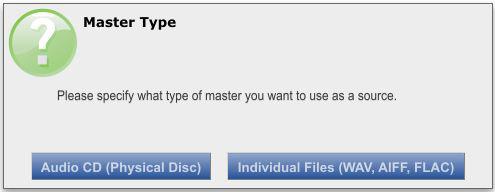 UPLOADING YOUR MASTER USING OUR MASTER UPLOADER APP SOFTWARE Please be sure you have downloaded and installed our Master Uploader App software, and have the app open, prior to following the