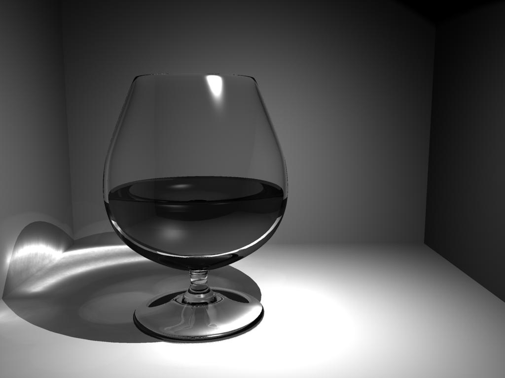 CAUSTICS AND GLOBAL ILLUMINATION Caustic Radius 2.000, Accuracy 100, Photon Intensity 25000 Changing the Caustic Filter Type to Cone can produce smoother results.