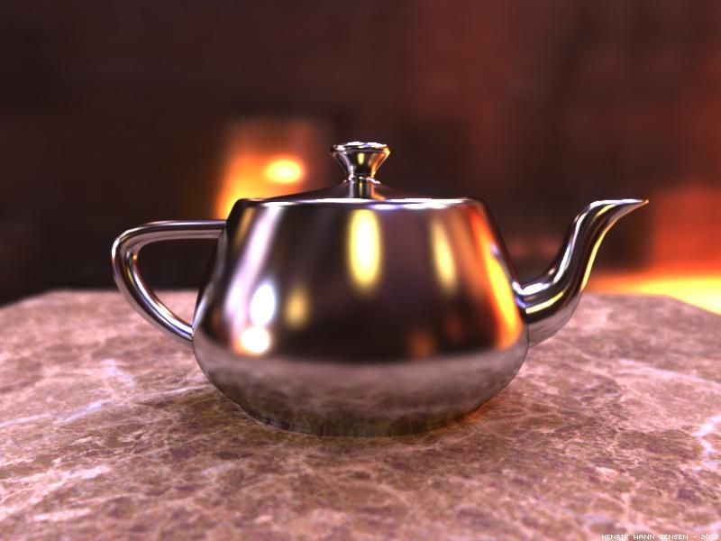 pellacini 9 raytraced images are too clean blurry reflections come from rough materials [Jensen]