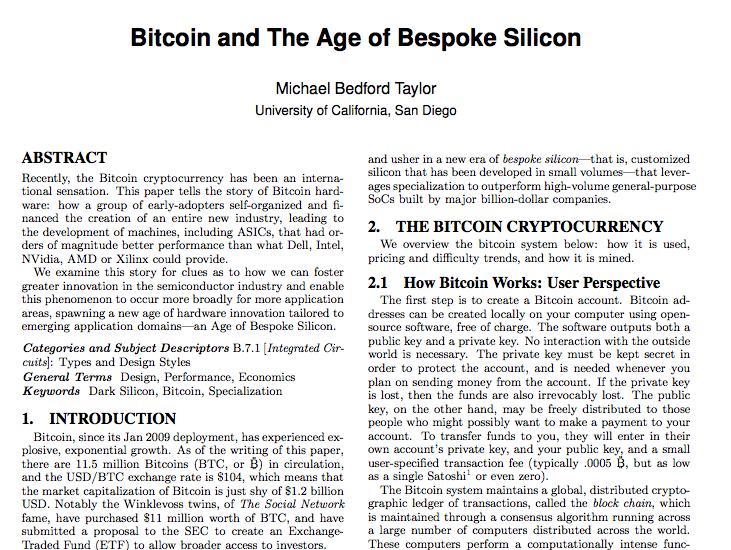 mining difficulty http://cseweb.ucsd.edu/~mbtaylor/papers/bitcoin_taylor_cases_2013.