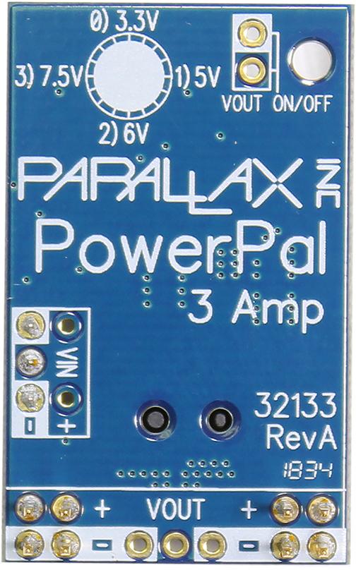 Web Store: www.parallax.com Oﬃce: (916) 624-8333 Tutorials: learn.parallax.com Educator Hotline: (916) 701-8625 Sales: sales@parallax.com Sales: (888) 512-1024 Tech Support: support@parallax.