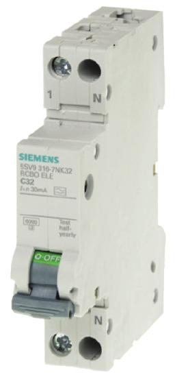 SPECIAL #1 Siemens RCBOs The protection devices from the SENTRON portfolio are suitable for use in buildings, infrastructure and industrial applications.