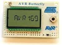 AVR Development Boards Burerfly Demo Board: Self- contained, barery- powered