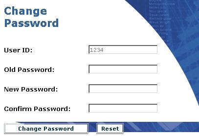 2. Click OK to log off or Cancel to continue. Feature Summary Use a web browser to access the Excel 5000 TM Open View Net and 1. Enter the following: Old password in the Old Password field.