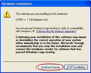 3 Installation Clarity Hardware Fig 4: und New Hardware Wizard - Step 2 Select Install the software automatically (Recommended).