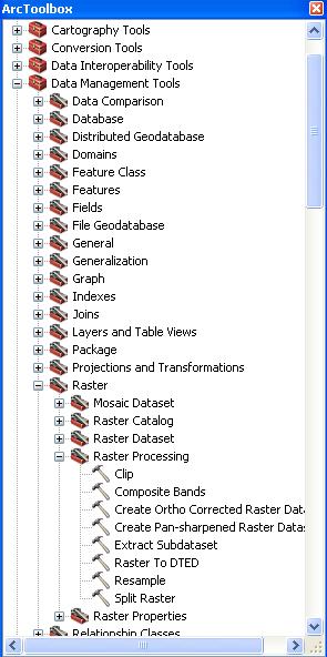Arc Toolbox, select Raster then Raster Processing and then the Clip tool.