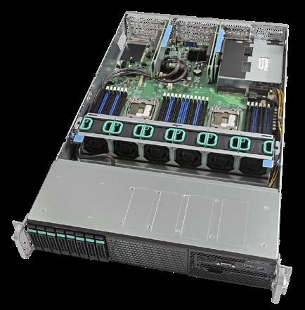 Continued from previous page Intel Server Systems R2000WT Based on the Intel Server Board S2600WT Family 2U RACK SYSTEMS Dimensions (H x W x D) 3.44 x 17.