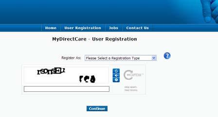 Opening User Registration Page you are the Employer (Figure 3). 4. After selecting a Registration Type, fill in the additional fields that appear (Figure 4). State select Idaho.