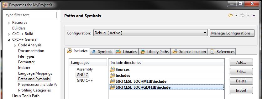Library integration into project (Keil µvision) Figure 1-26. Compiler setting Type the #include syntax into the code. Include the library into the main.c file.
