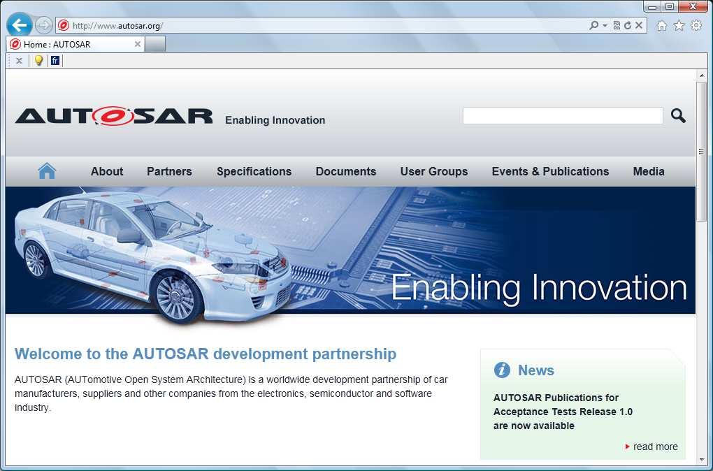 Thank you for your attention! More Information about AUTOSAR: http://www.autosar.