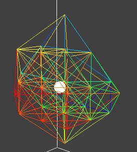 as a 3x3x3 cube, creating 26 springs