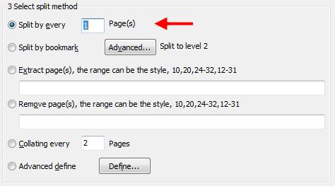 Boxoft PDF Split allows you to choose how the split files will be named.