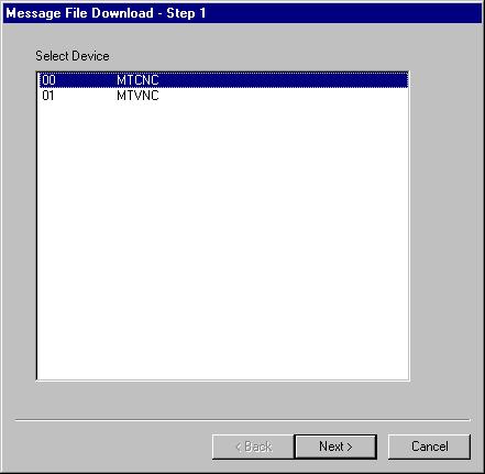 Setup Diagnostic Message Handling 4-33 4.10 Message File Download The language listed in the first line is the current language of the interface as a whole. It cannot be deselected.