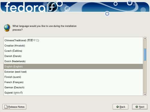 Installing Fedora 6 Linux Server Detail Description 1.