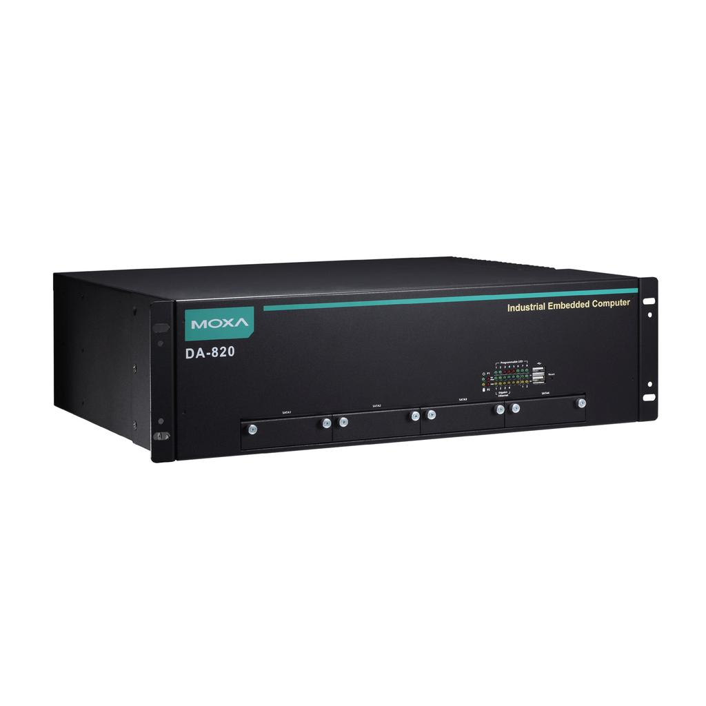 DA-820 Series 3U 19-inch IEC 61850 native PRP/HSR computers with Intel Celeron, Core i3 or i7 CPU Features and Benefits IEC 61850-3, IEEE 1613, and IEC 60255 compliant for power substation automation