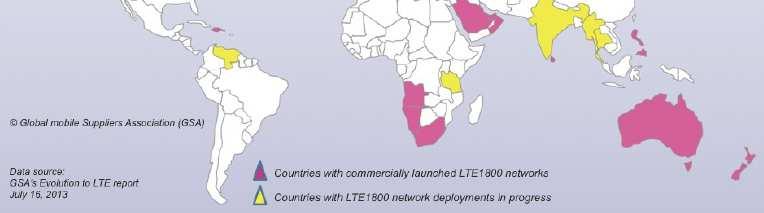 LTE1800 serves millions of subscribers (Q4 2012