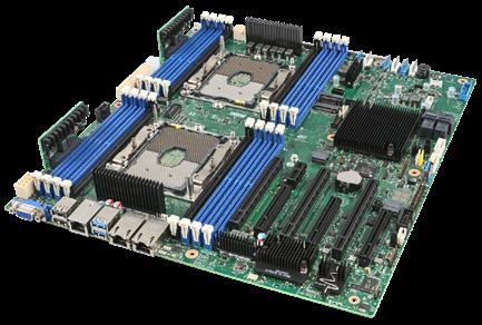 Intel Server Board S2600ST Product Family featuring Intel Xeon Scalable processors FLEXIBLE, GENERAL PURPOSE SERVER BOARD IN A STANDARD FORM FACTOR The Intel Server Board S2600ST product family