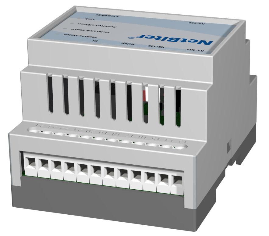 1.3.2 Ethernet interface The Ethernet interface supports 10/100Mbps, using a standard RJ-45 connector. 1.3.3 Interface, RS-485 The 12-pole screw connector contains an RS-485 interface.
