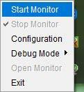 Start Monitor.