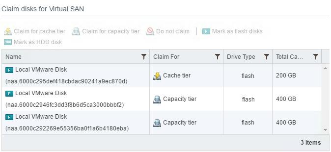 4.1 Easy Install Deployment of a vsan cluster is easier than ever before.