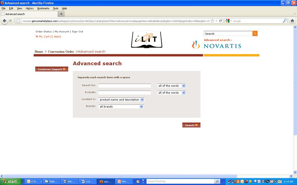7. Search and Advanced Search a.