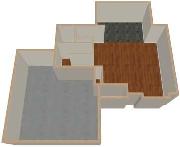 Adding Floors To create a Doll House View 1. In floor plan view, select 3D> Create Camera View> Doll House View. A Doll House View displays the floor without a ceiling or roof. 2.