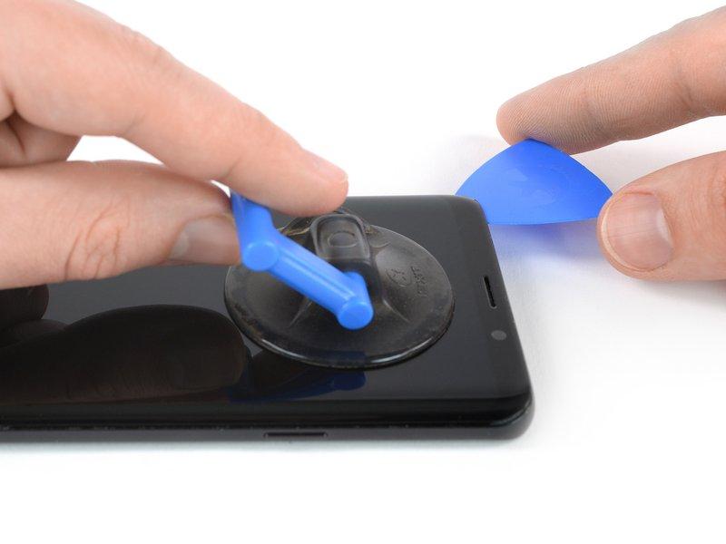 If the phone's screen is cracked, the suction cup may not stick.