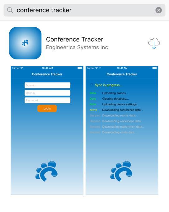 About Conference Tracker App Conference Tracker is an app that will convert an Apple device into a portable attendance tracking system.