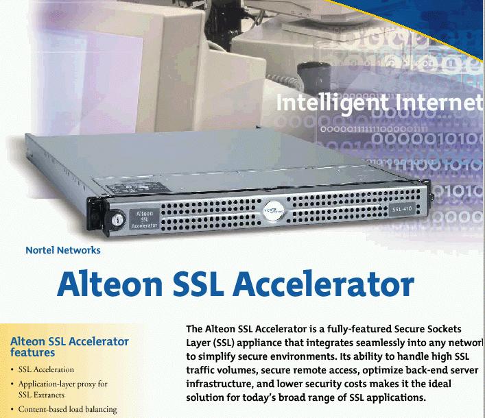 SSL Accelerator Market leader