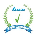 Others Delta RoHS Compliant Attention Restriction of the usage of hazardous substances The European directive 2011/65/EU limits the maximum impurity level of homogeneous materials such as lead,