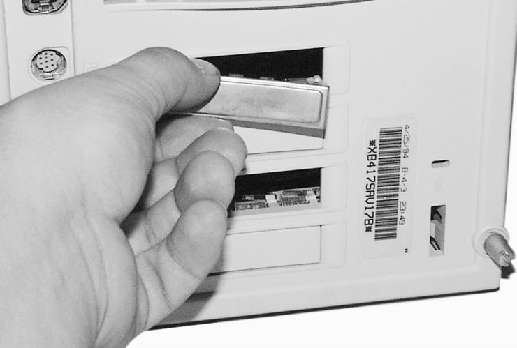 Insert the access port cover into the PDS port (Figure 41).