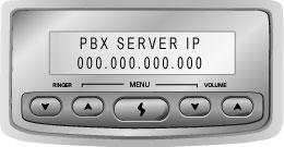 Chapter 3 Settings on InterPBX System 19 On off-premises IP phones, you need to set the NAT Proxy s IP address on PBX Server IP item.