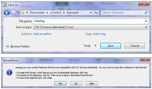 Save As CSV File The third step is to save the updated CSV file locally on your computer.