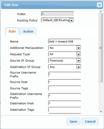 Configuration Note 4. Configuring AudioCodes E-SBC Figure 4-52: Configuring IP-to-IP Outbound Manipulation Rule Rule Tab 4.