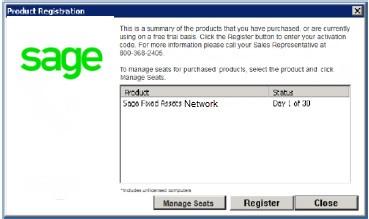 2 Installing Network Server Step 6: Registering the Application 5. Click the Registration button.