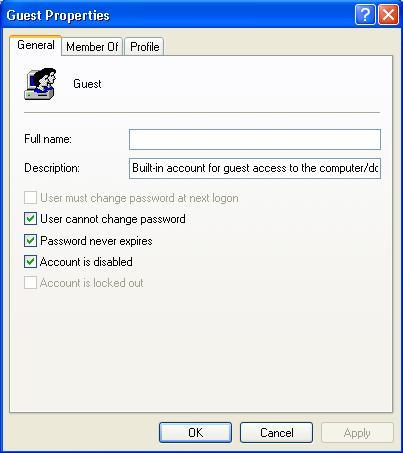 Computer Management dialog box opens, under Local Users and Groups select Users.