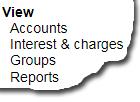 Accessing Accounts features The following table describes how your users will access the Accounts features you assign to them in Administration.