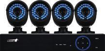 24 LED PoE cameras Hard drive included 4CH 1080p AHD DVR MODEL: