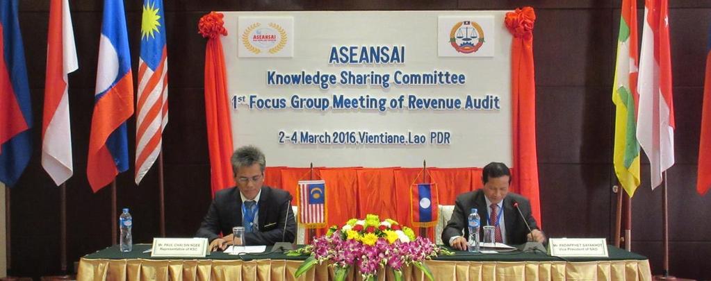 Opening Ceremony of the 1 st FGD on Revenue Audit 3.