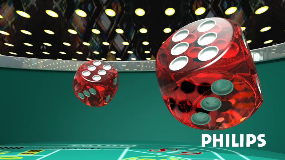Sequence 1 and Sequence 2 are the standard video Philips-the-3D-experience and Dice of resolution 960 540 from Philips WowVx project website. An example frame of Dice is shown in Fig 4.