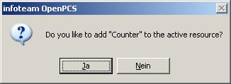 Choose the preferred programming language for your program. Select for this example the programming language Structured Text. Enter the name Counter and close the dialogue with OK.