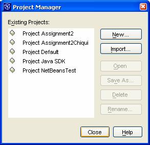 0415765 Project Management Arranging Groups of Files NetBeans IDE arranges groups of files into projects, which contain one or more file systems.